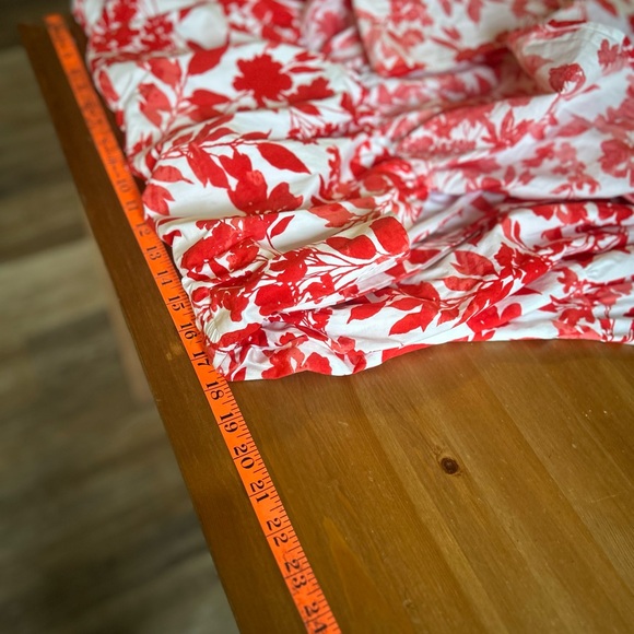 Lane Bryant Floral Print Off The Shoulder Tiered Maxi Dress Size 14/16 - Picture 8 of 11